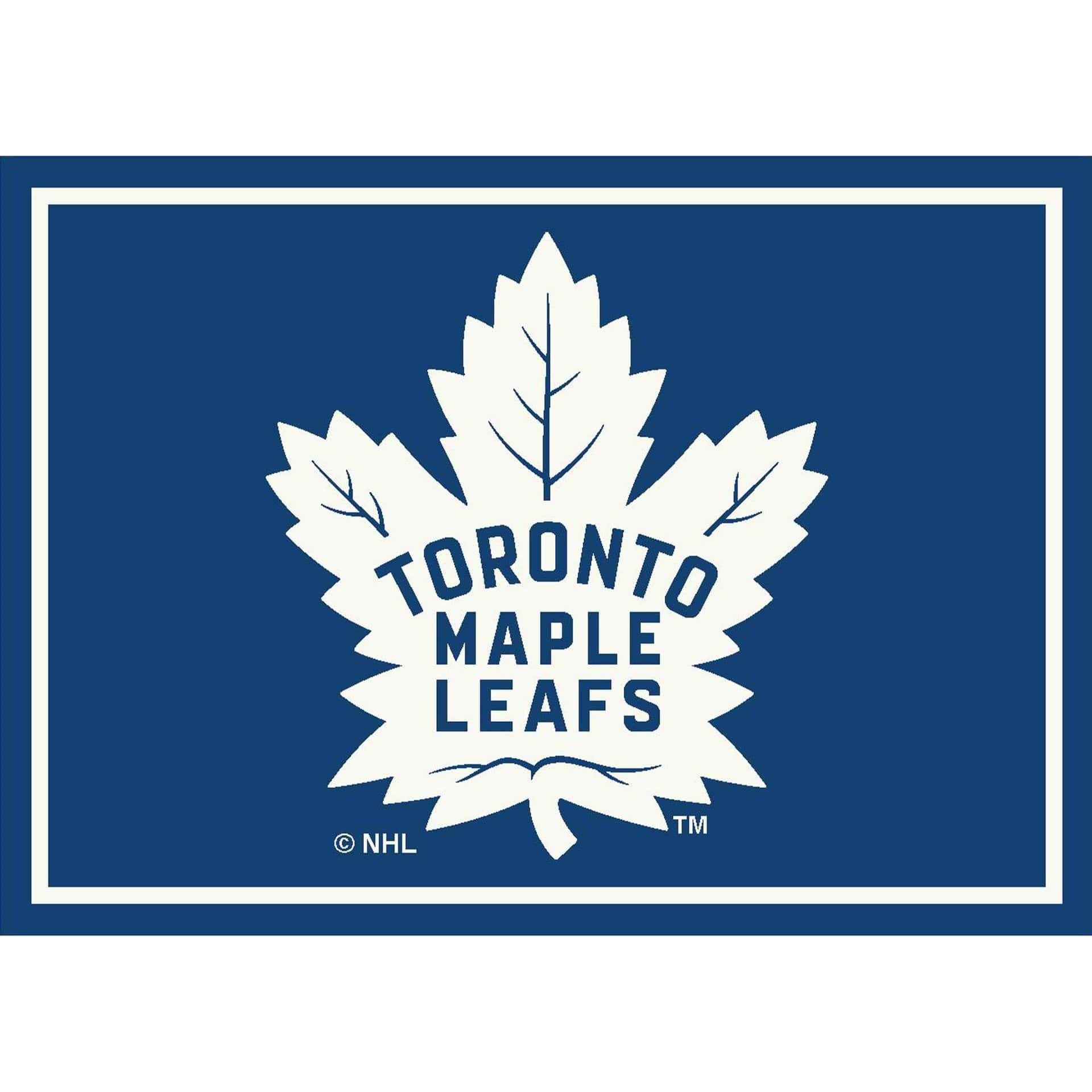 Toronto Maple Leafs 4x6 Spirit Rug 2 Toronto Maple Leafs 4x6 Spirit Rug - Image 2