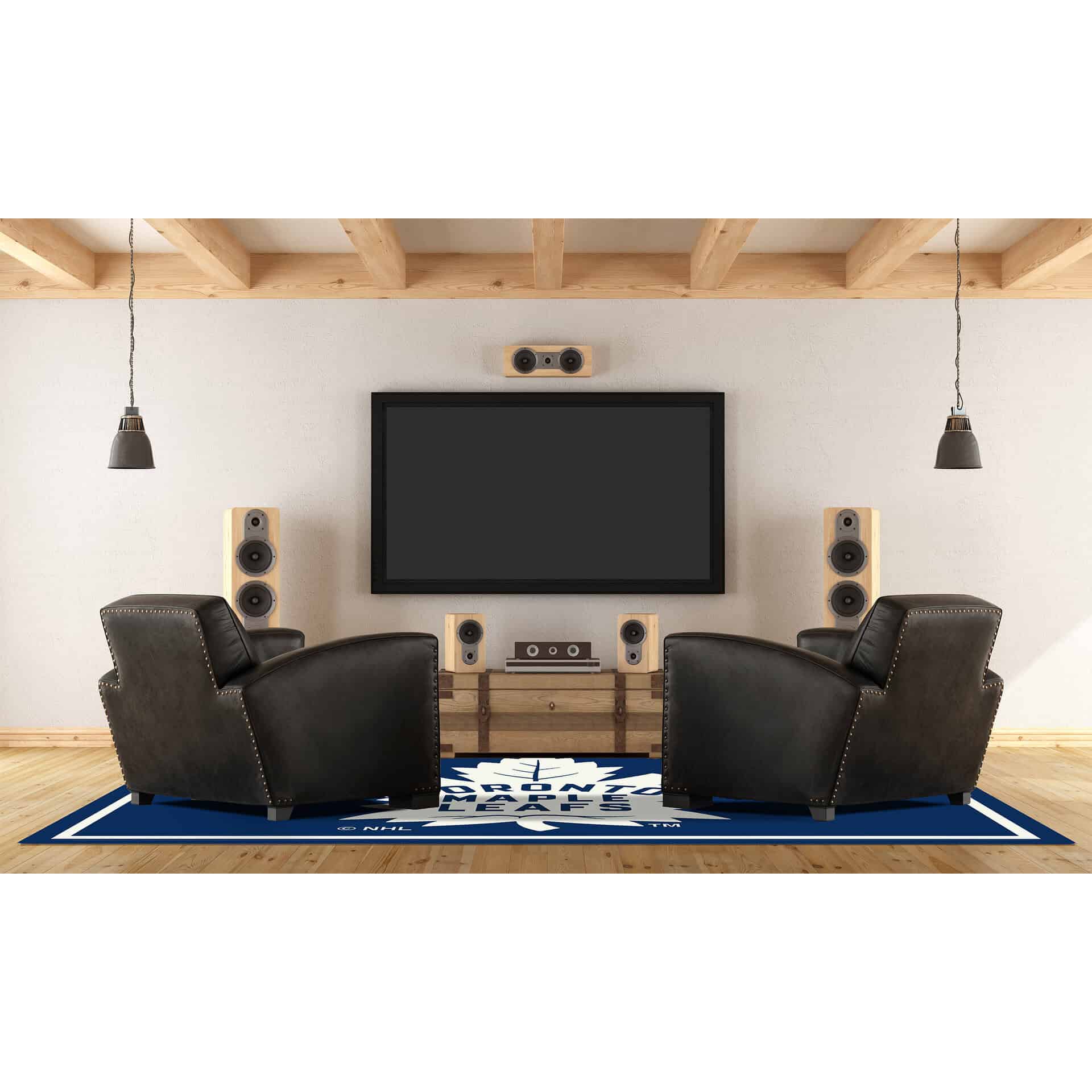 Toronto Maple Leafs 6x8 Spirit Rug 1 Toronto Maple Leafs 6x8 Spirit Rug