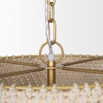 Tosha 1-Light Tapered Cotton Rope Drum Pendant