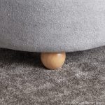 Tray Pouf 26-Inch Natural Wood Contemporary Storage Ottoman 12 Tray Pouf 26-Inch Natural Wood Contemporary Storage Ottoman