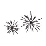 Trella I (Small) 9L x 9W Black Metal Decorative Orb
