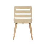 Trevi Mid-Century Natural Wood Cream Fabric Accent Chair 20 Trevi Mid-Century Natural Wood Cream Fabric Accent Chair