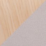 Trevi Natural Wood Cream Mid-Century Modern Dining Chairs 32 Trevi Natural Wood Cream Mid-Century Modern Dining Chairs
