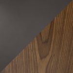 Trilogy Walnut and Brown Mid-Century Modern Barstools (Set of 2) 24 Trilogy Walnut and Brown Mid-Century Modern Barstools (Set of 2)