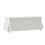 Trista Ivory Farmhouse Storage Bench with Removable Slipcover 6 Trista Ivory Farmhouse Storage Bench with Removable Slipcover