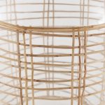 Troian Large Rattan Wrapped Glass Bottle
