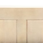 Tucker Light Brown Wood w/ Carved Arch Pattern 4 Door Sideboard
