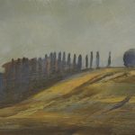 Tuscan View II by Mercana Studio a Framed Art Print