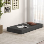 Convertible Folding Sofa Bed with Washable Cover Space-Saving Design