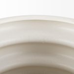 Twyla Tall Cream Glazed Floor Ceramic Vase