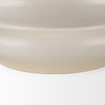 Twyla Tall Cream Glazed Floor Ceramic Vase