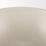 Tyren Cream Glazed Decorative Round Ceramic Bowl