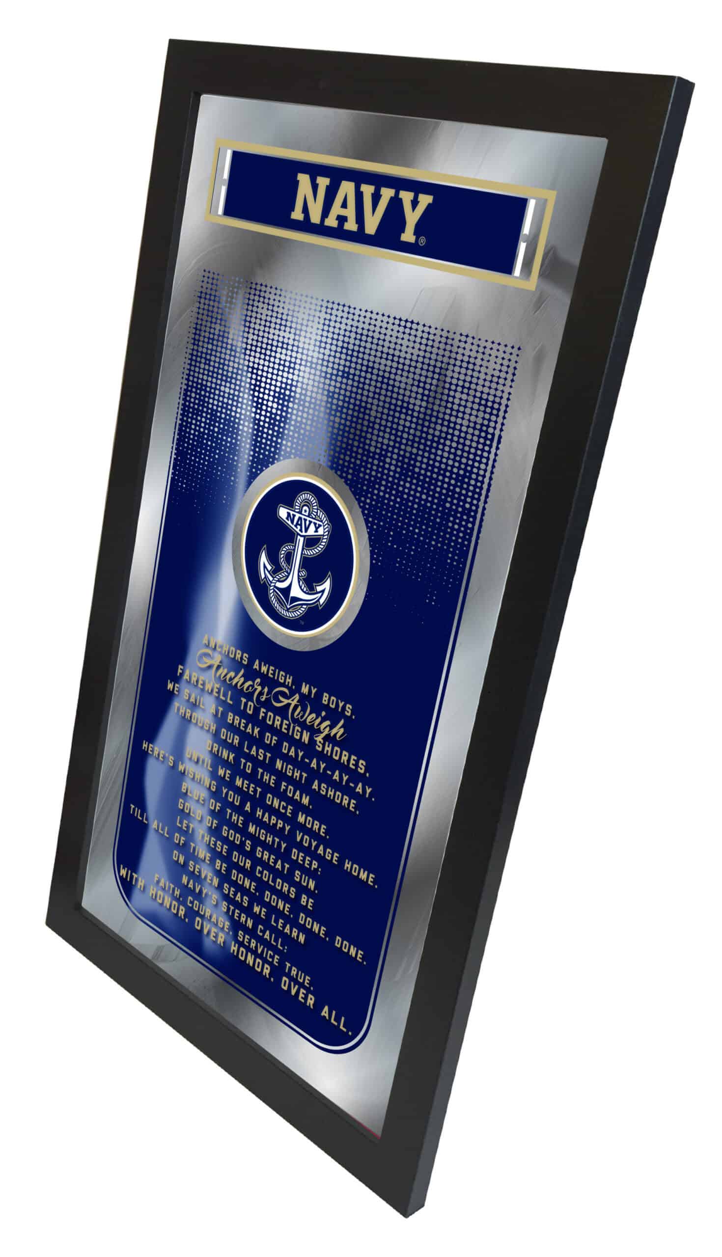 US Naval Academy 26x15 Fight Song Wall Mirror 5 US Naval Academy 26x15 Fight Song Wall Mirror