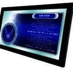 United States Air Force 26x15 Hymn Wall Mirror