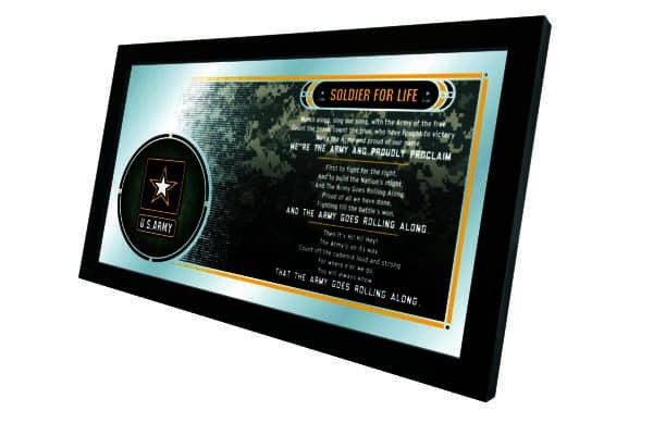 United States Army 26x15 Hymn Wall Mirror
