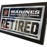 United States Marine Corps 26x15 Retired Wall Mirror