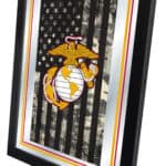 United States Marine Corps (Red/Yellow) 17x22 Logo Wall Mirror