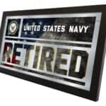 United States Navy 26x15 Retired Wall Mirror