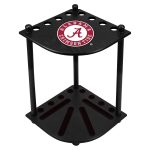 Univ of Alabama Corner Cue Rack 8 Univ of Alabama Corner Cue Rack