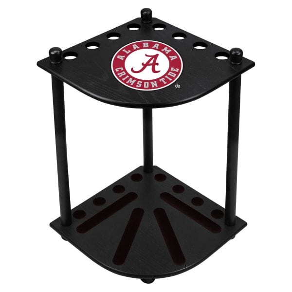 Univ of Alabama Corner Cue Rack 1