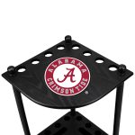 Univ of Alabama Corner Cue Rack 9 Univ of Alabama Corner Cue Rack
