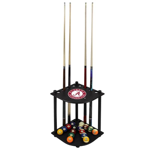 Univ of Alabama Corner Cue Rack 4