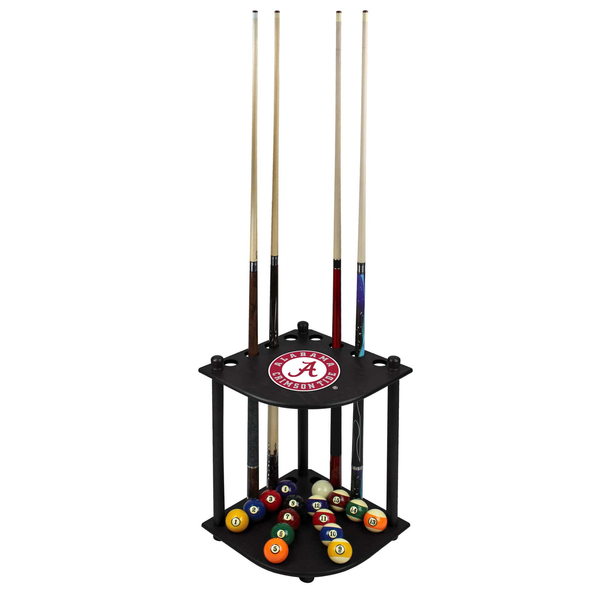 Univ of Alabama Corner Cue Rack 5 Univ of Alabama Corner Cue Rack - Image 5