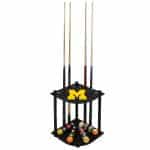 Univ of Michigan Corner Cue Rack 8 Univ of Michigan Corner Cue Rack