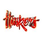 Univ of Nebraska-Huskers Lighted Recycled Metal Sign 5 Univ of Nebraska-Huskers Lighted Recycled Metal Sign