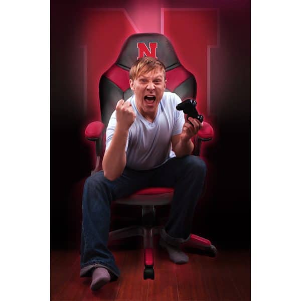 Univ of Nebraska Oversized Gaming Chair