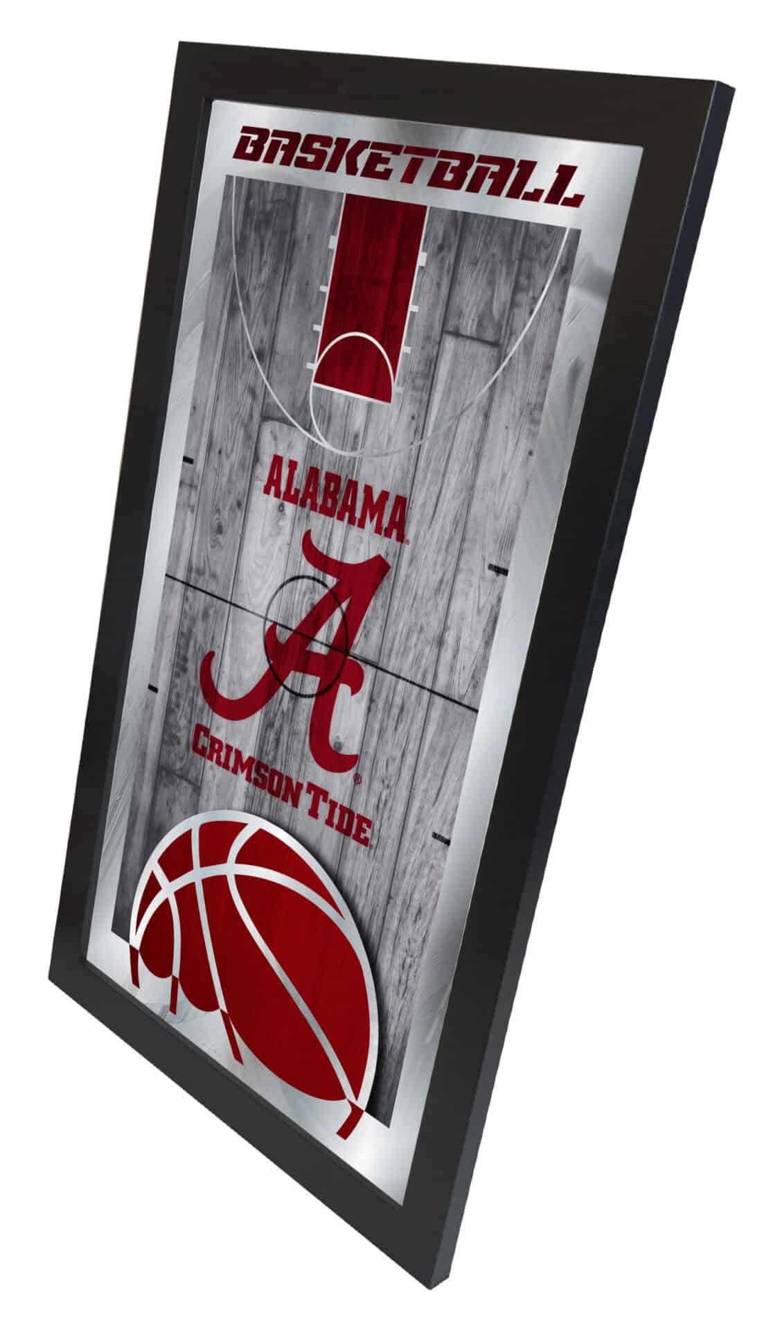 University of Alabama 15x26 Basketball Wall Mirror 2 University of Alabama 15x26 Basketball Wall Mirror - Image 2