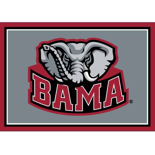 University of Alabama 3x4 Area Rug 1