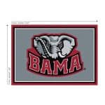University of Alabama 3x4 Area Rug 5 University of Alabama 3x4 Area Rug