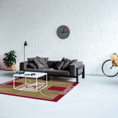 University of Alabama 4x6 Courtside Rug