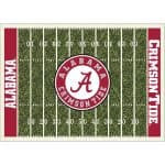 University of Alabama 4x6 Homefield Rug 3 University of Alabama 4x6 Homefield Rug