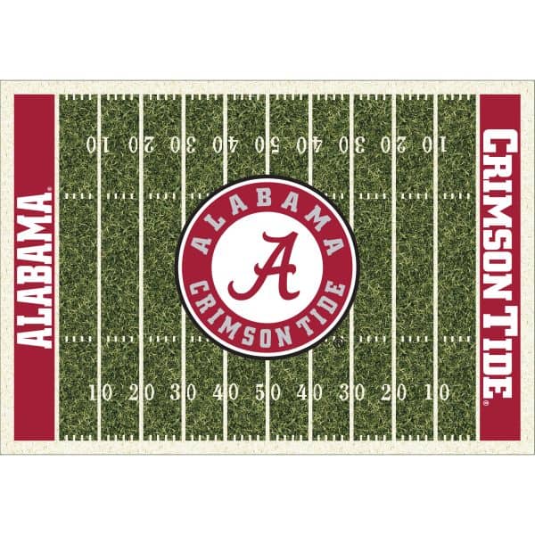 University of Alabama 6x8 Homefield Rug 1