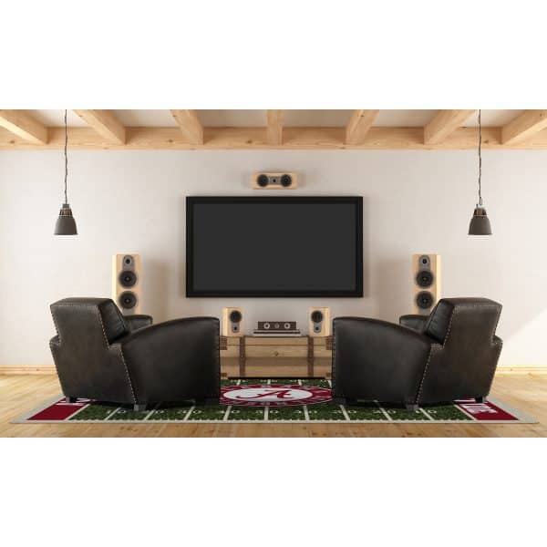 University of Alabama 6x8 Homefield Rug