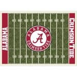 University of Alabama 8x11 Homefield Rug 4 University of Alabama 8x11 Homefield Rug