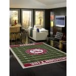 University of Alabama 8x11 Homefield Rug 3 University of Alabama 8x11 Homefield Rug