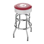 University of Alabama Chrome Bar Stool 12 University of Alabama Chrome Bar Stool