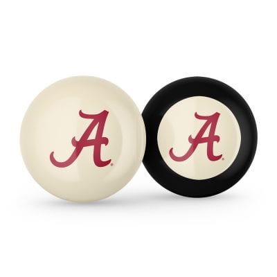 University of Alabama Cue Ball & 8 Ball