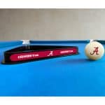 University of Alabama Cue Ball & Ball Rack 6 University of Alabama Cue Ball & Ball Rack