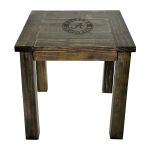 University of Alabama Reclaimed Side Table 7 University of Alabama Reclaimed Side Table