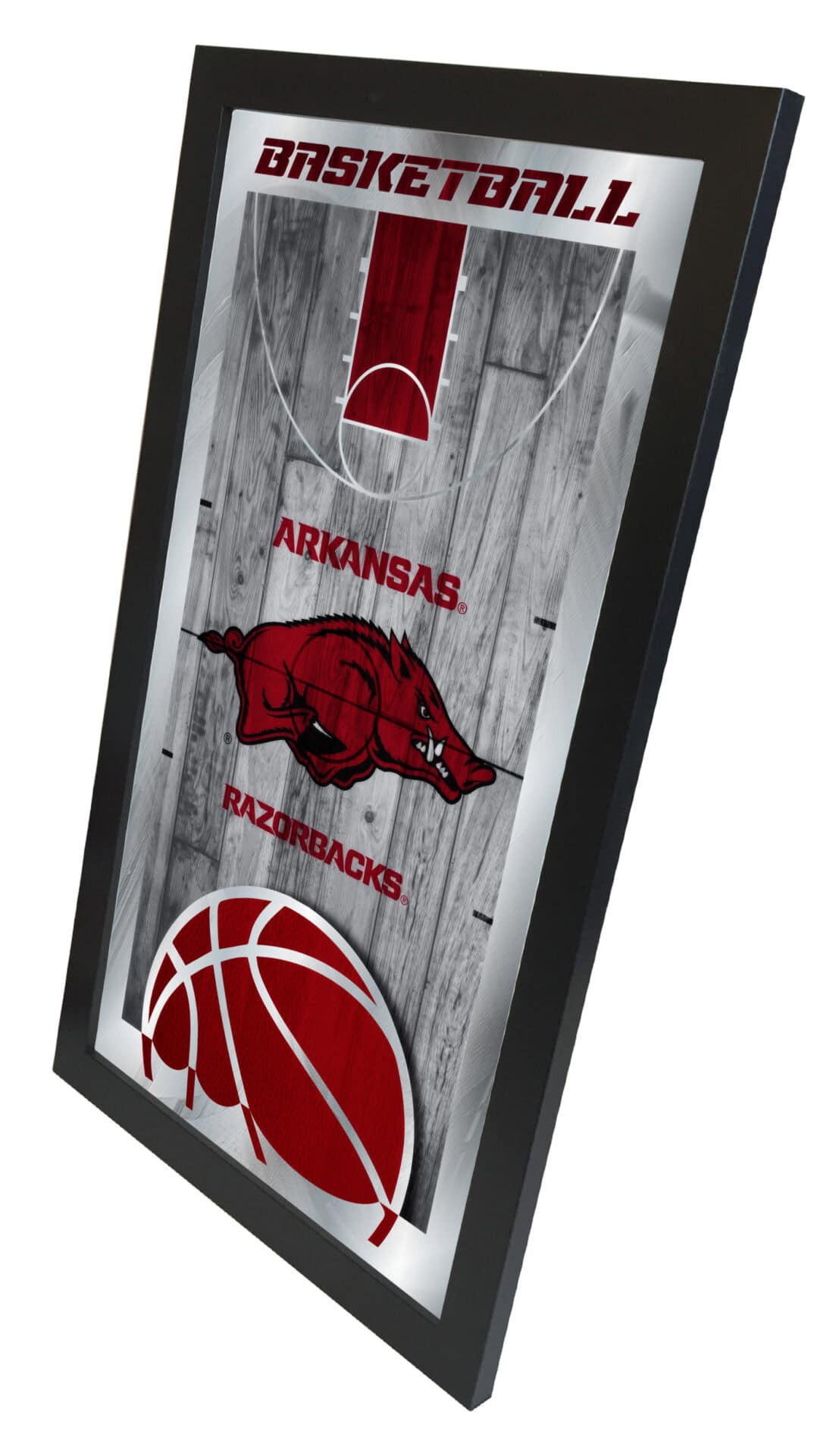 University of Arkansas 15x26 Basketball Wall Mirror 2 University of Arkansas 15x26 Basketball Wall Mirror - Image 2