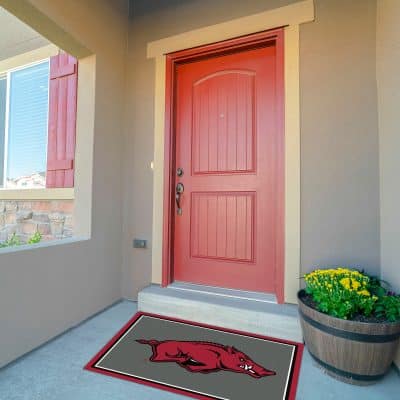 University of Arkansas 3x4 Area Rug