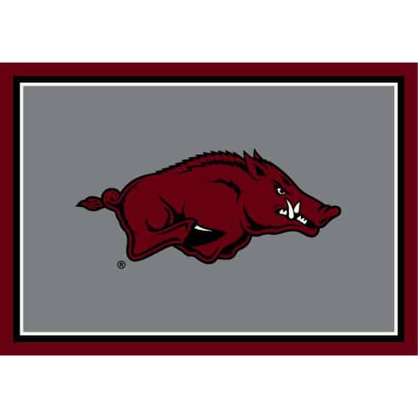 University of Arkansas 4x6 Spirit Rug