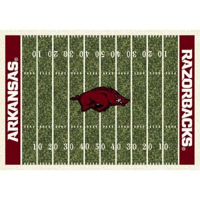 University of Arkansas 6x8 Homefield Rug
