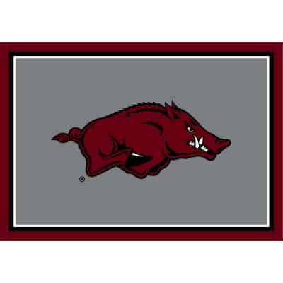 University of Arkansas 6x8 Spirit Rug