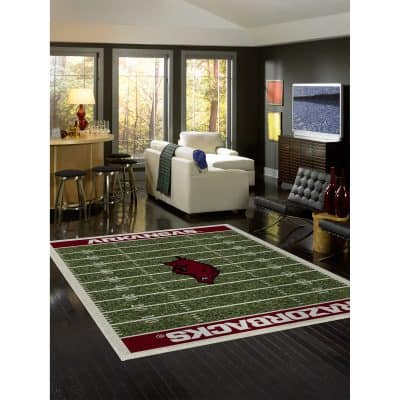 University of Arkansas 8x11 Homefield Rug