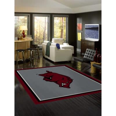 University of Arkansas 8x11 Spirit Rug